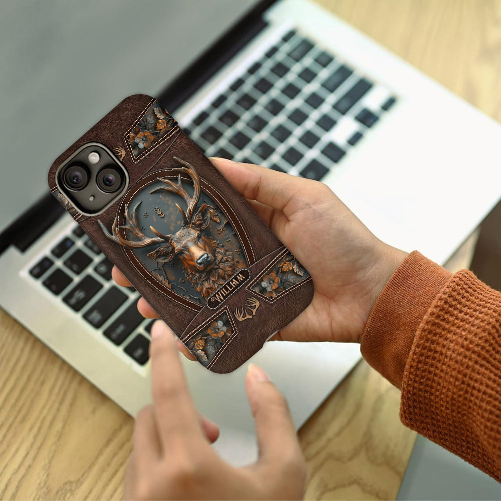 Stunning Deer - Personalized Hunting Full Print Phone Case