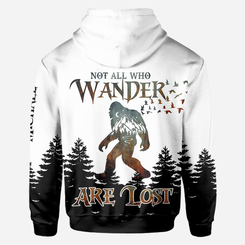 Tous ceux qui errent ne sont pas perdus - T-shirt de camping personnalisé