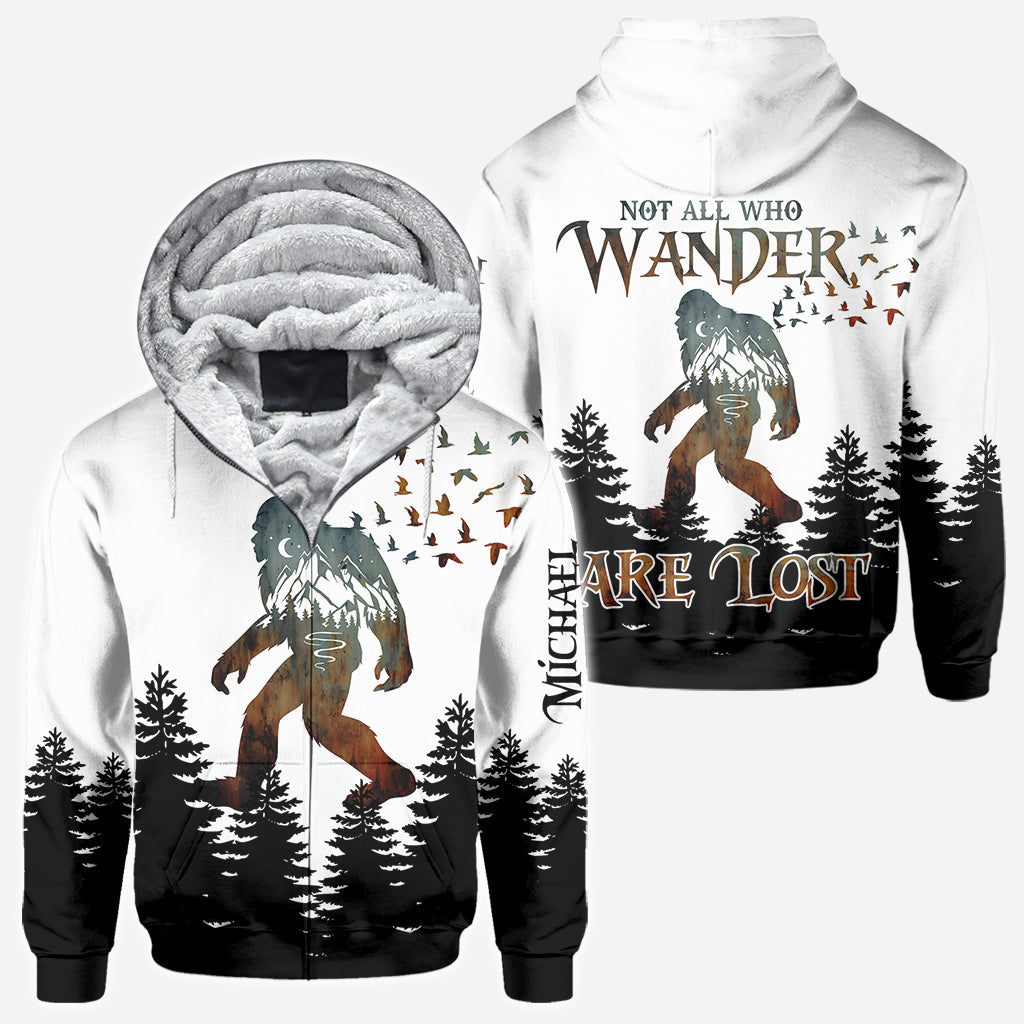 Tous ceux qui errent ne sont pas perdus - T-shirt de camping personnalisé