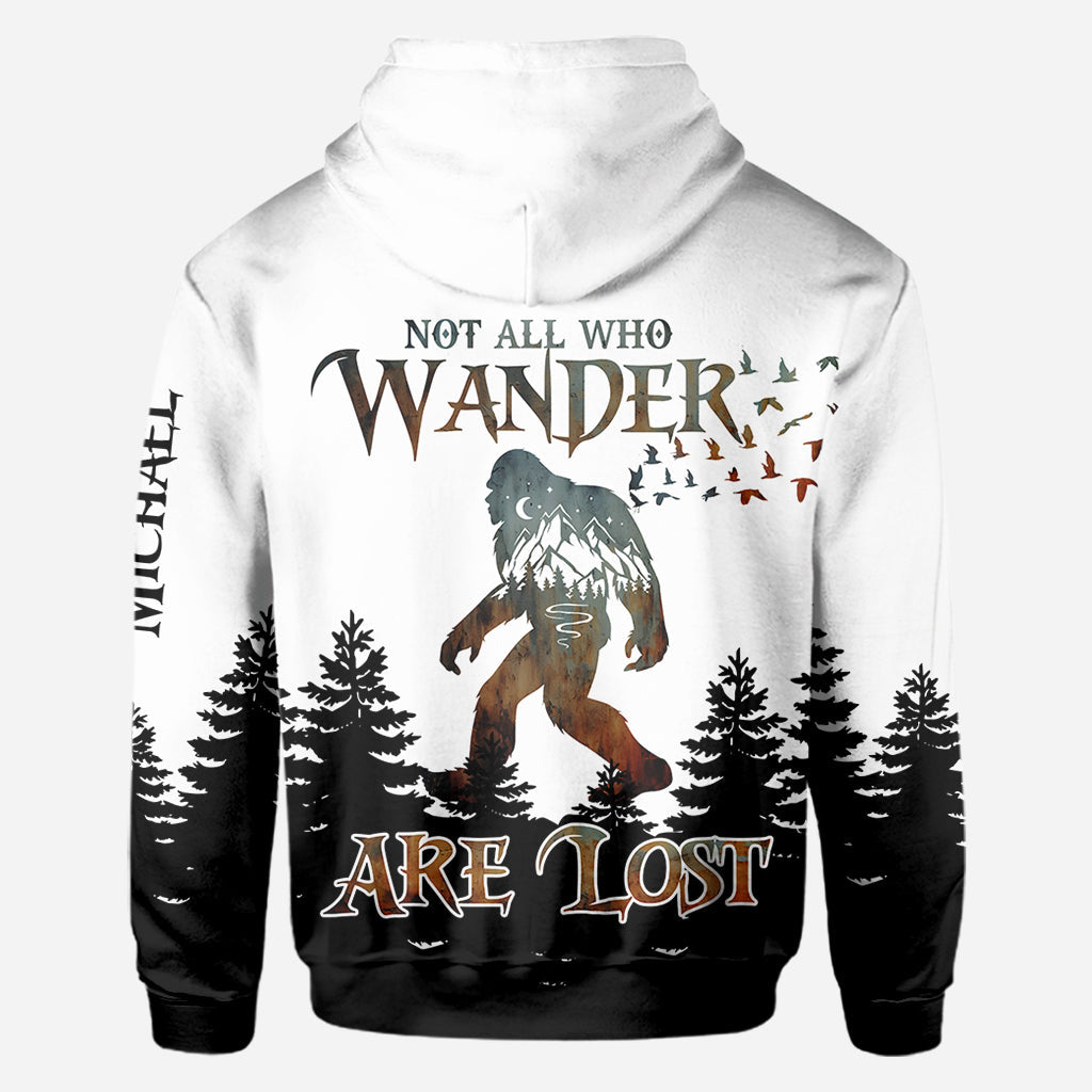 Tous ceux qui errent ne sont pas perdus - T-shirt de camping personnalisé