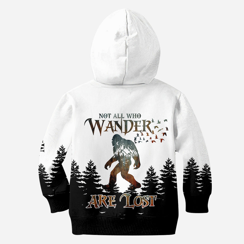 Tous ceux qui errent ne sont pas perdus - T-shirt de camping personnalisé