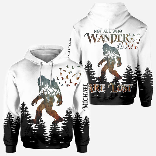Tous ceux qui errent ne sont pas perdus - T-shirt de camping personnalisé