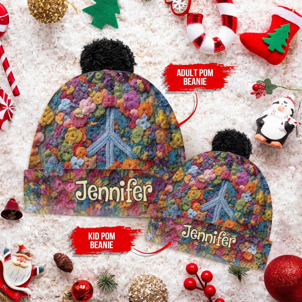 Hippie Soul - Personalized Hippie Beanie Hat
