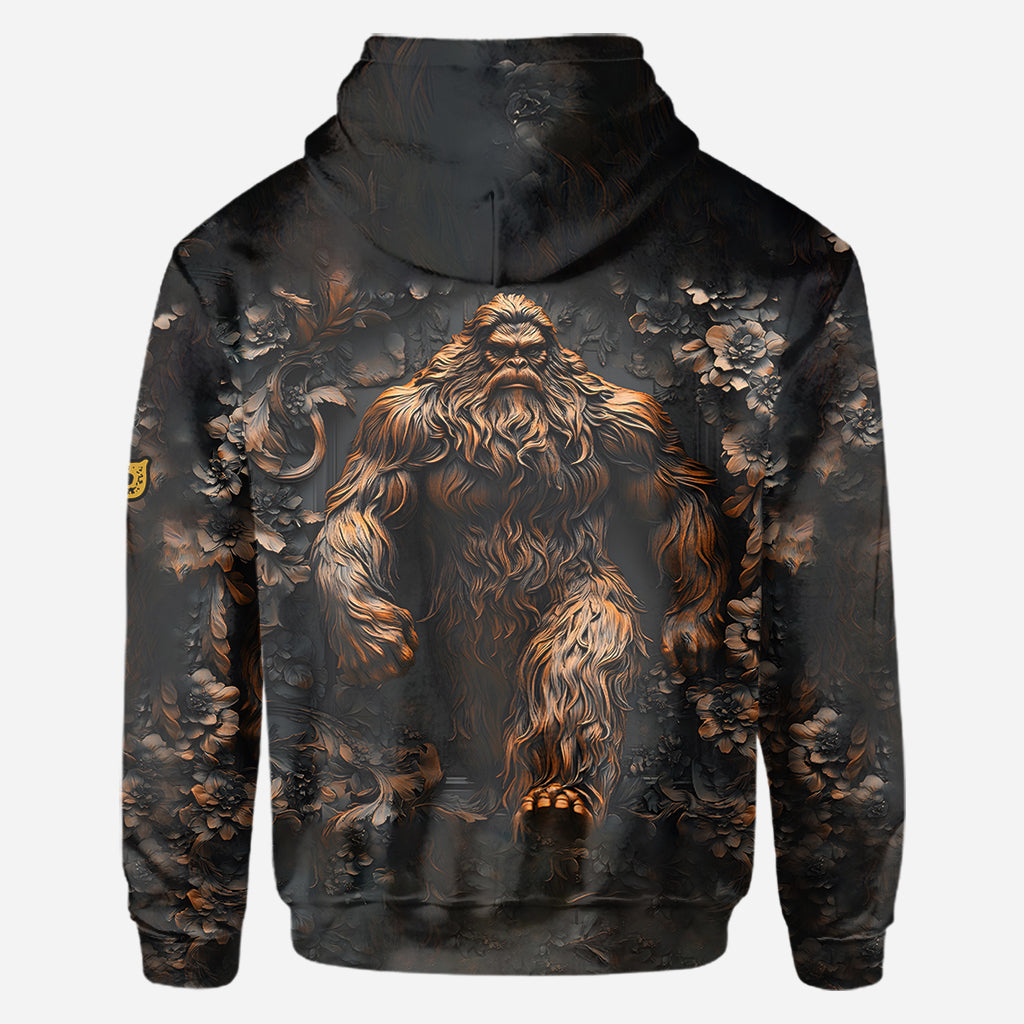 T-shirt de camping personnalisé « Bigfoot m'a vu »