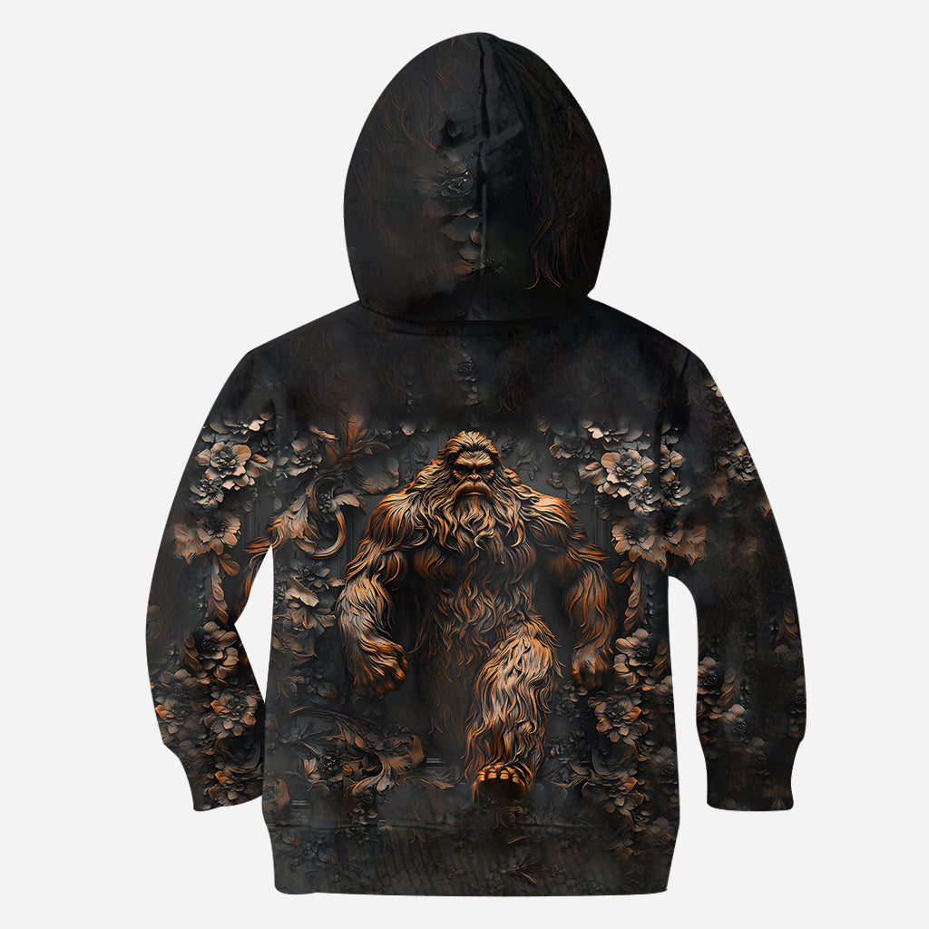 T-shirt de camping personnalisé « Bigfoot m'a vu »