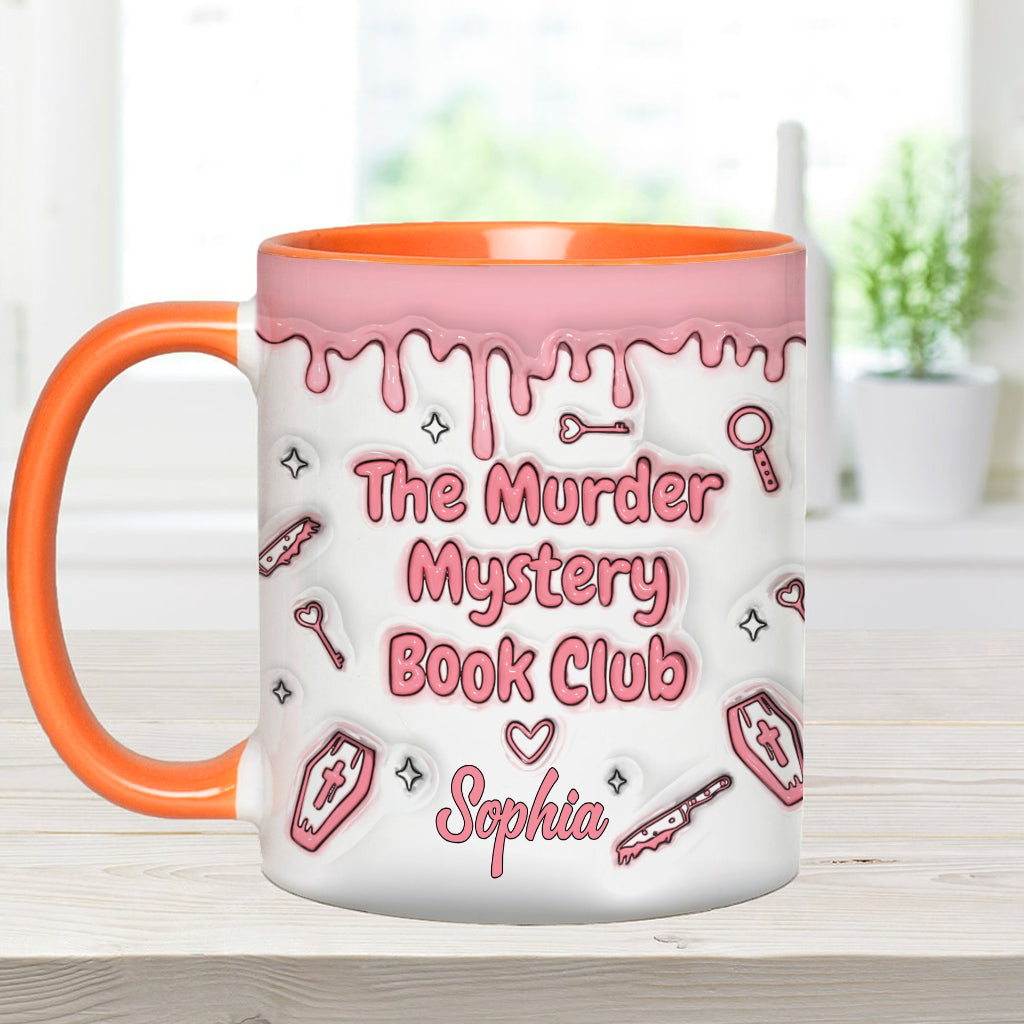 Der Krimi-Buchclub – Personalisierter Akzentbecher