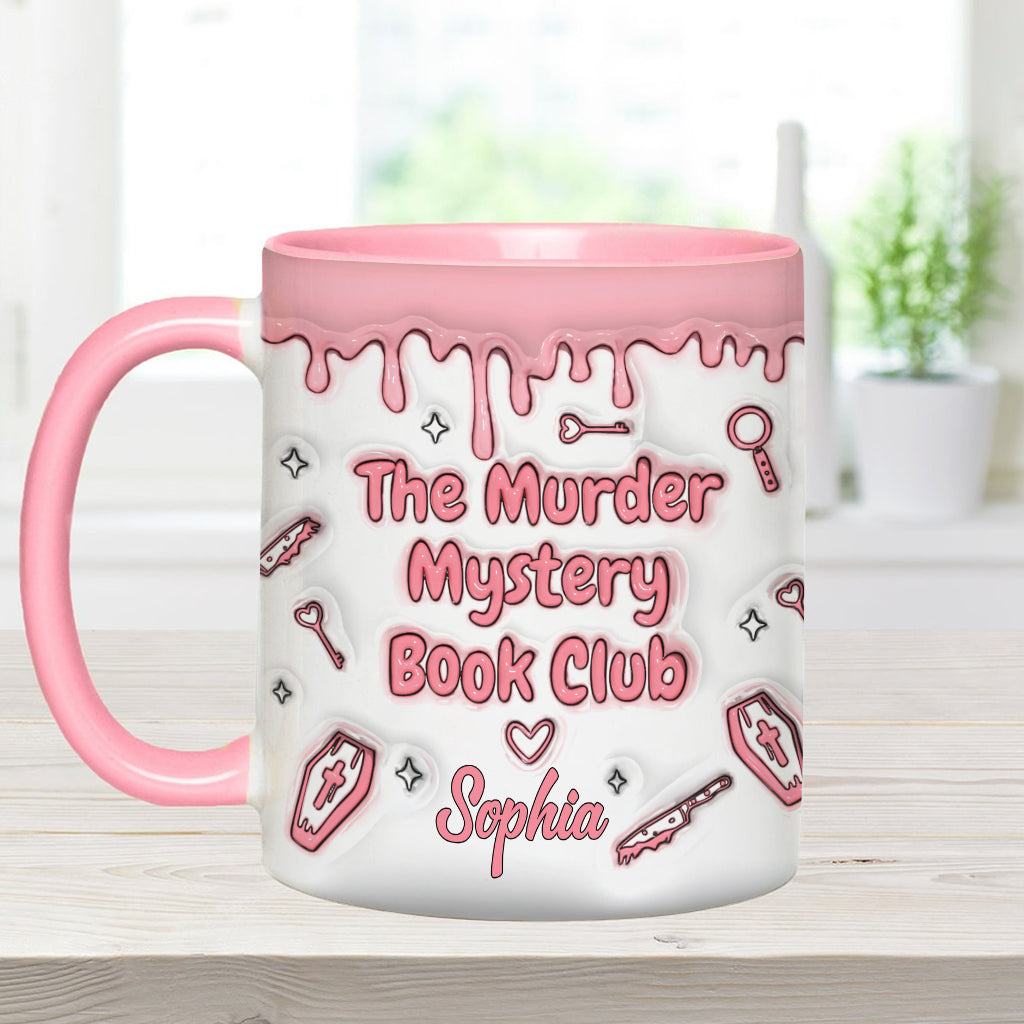Der Krimi-Buchclub – Personalisierter Akzentbecher