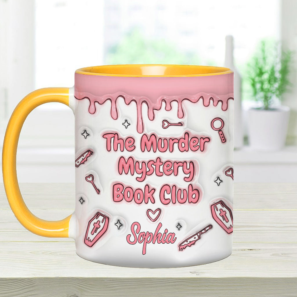 Der Krimi-Buchclub – Personalisierter Akzentbecher