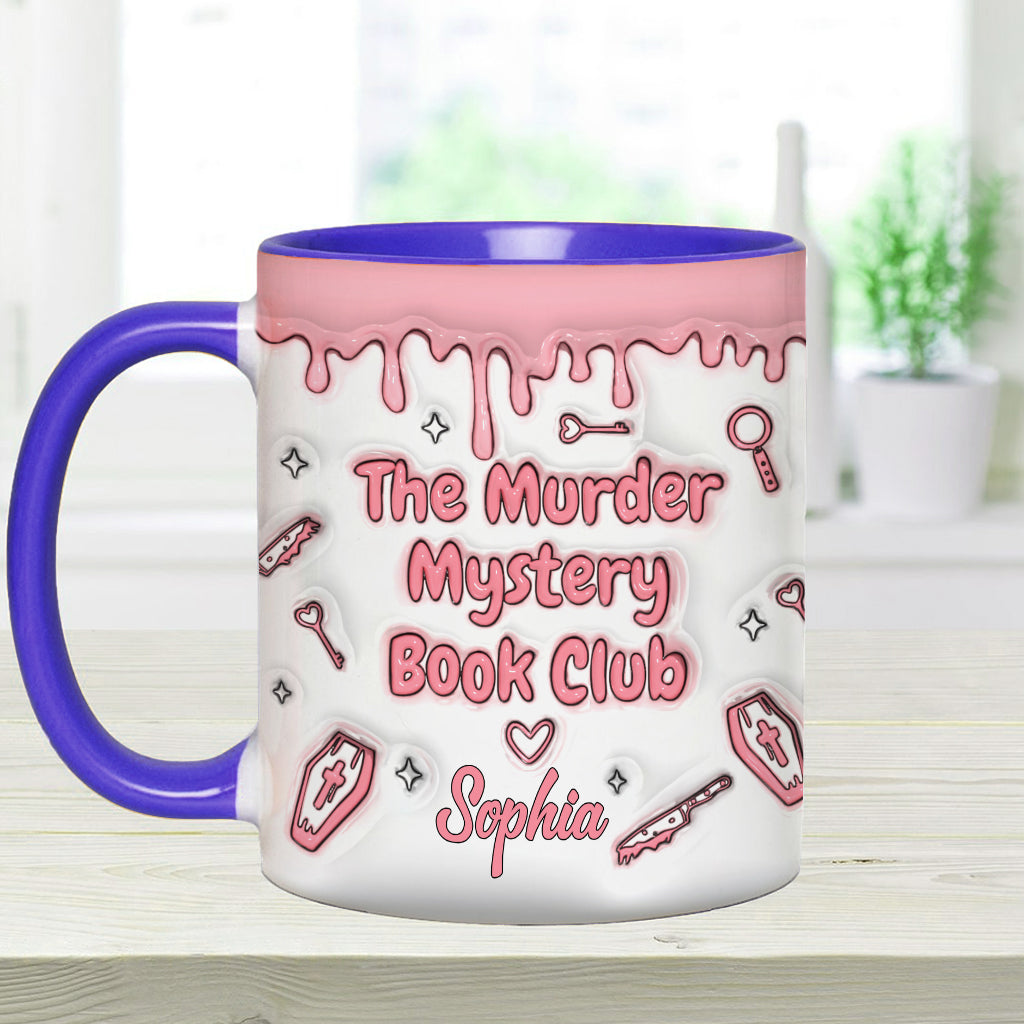 Der Krimi-Buchclub – Personalisierter Akzentbecher