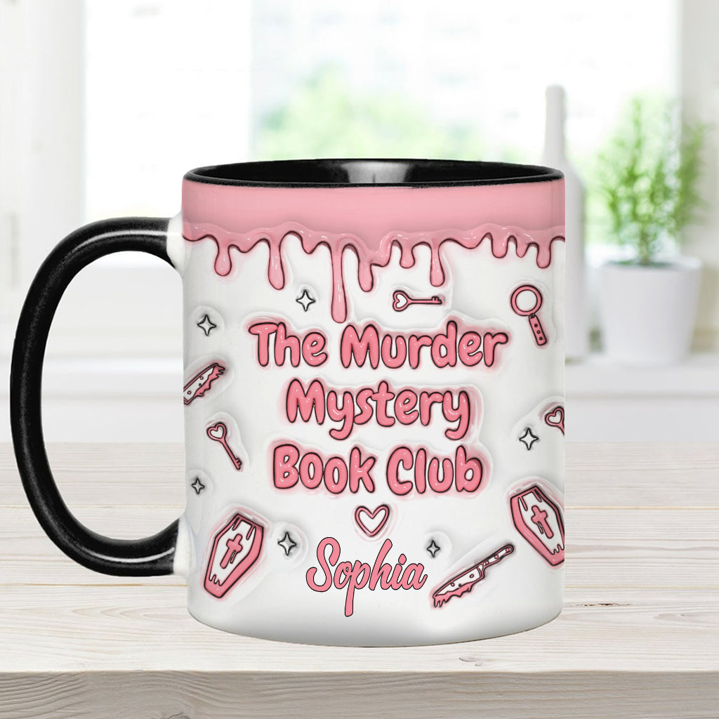 Der Krimi-Buchclub – Personalisierter Akzentbecher