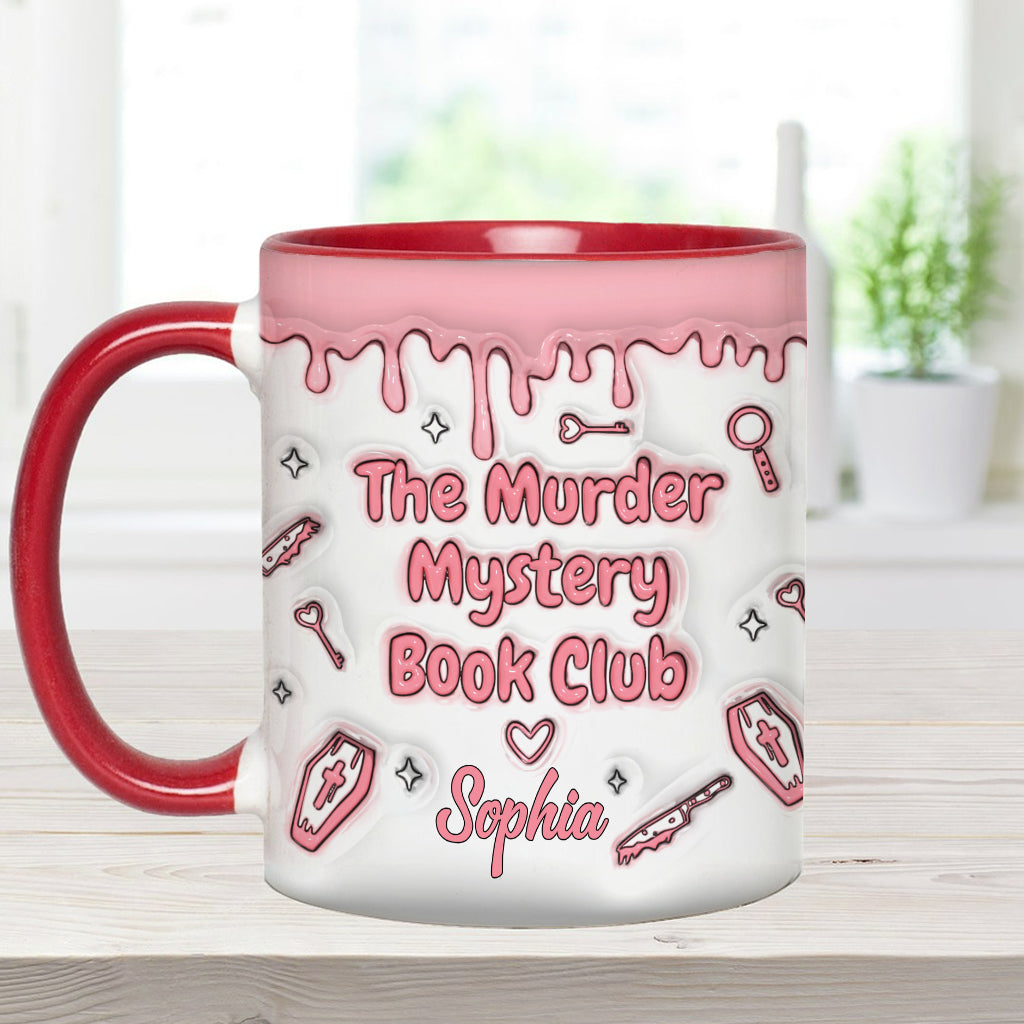Der Krimi-Buchclub – Personalisierter Akzentbecher