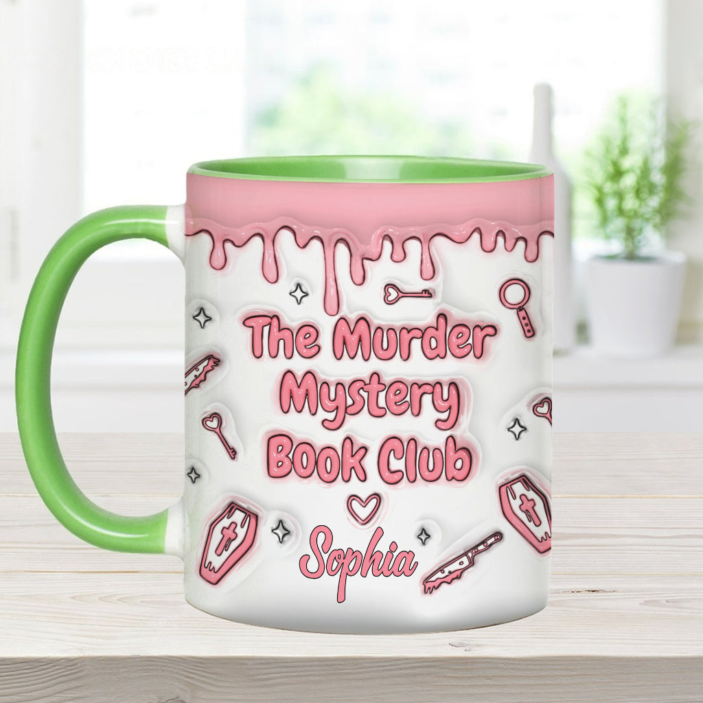Der Krimi-Buchclub – Personalisierter Akzentbecher