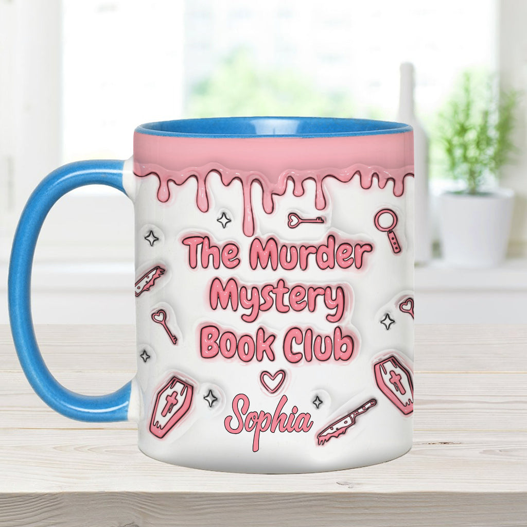 Der Krimi-Buchclub – Personalisierter Akzentbecher