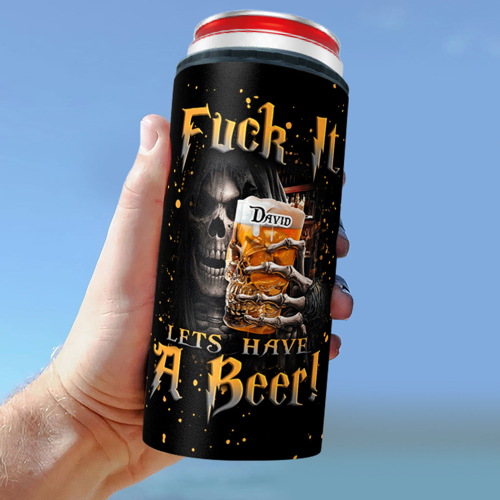 Let's Have A Beer - Personalisierter Bierdosenkühler