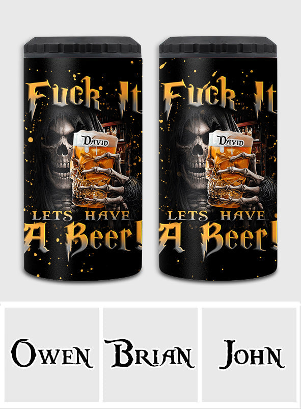 Let's Have A Beer - Personalisierter Bierdosenkühler