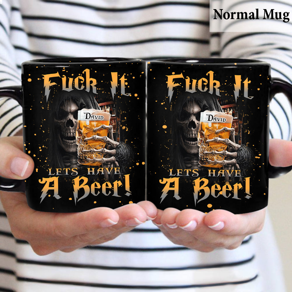 Lass uns ein Bier trinken – personalisierter Bierkrug