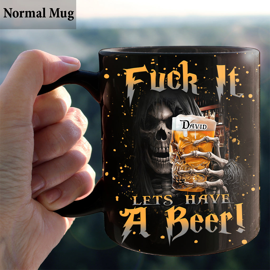 Lass uns ein Bier trinken – personalisierter Bierkrug