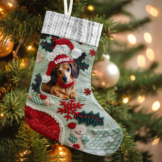 Frohe Weihnachten – personalisierte Weihnachtsstrümpfe für Hunde