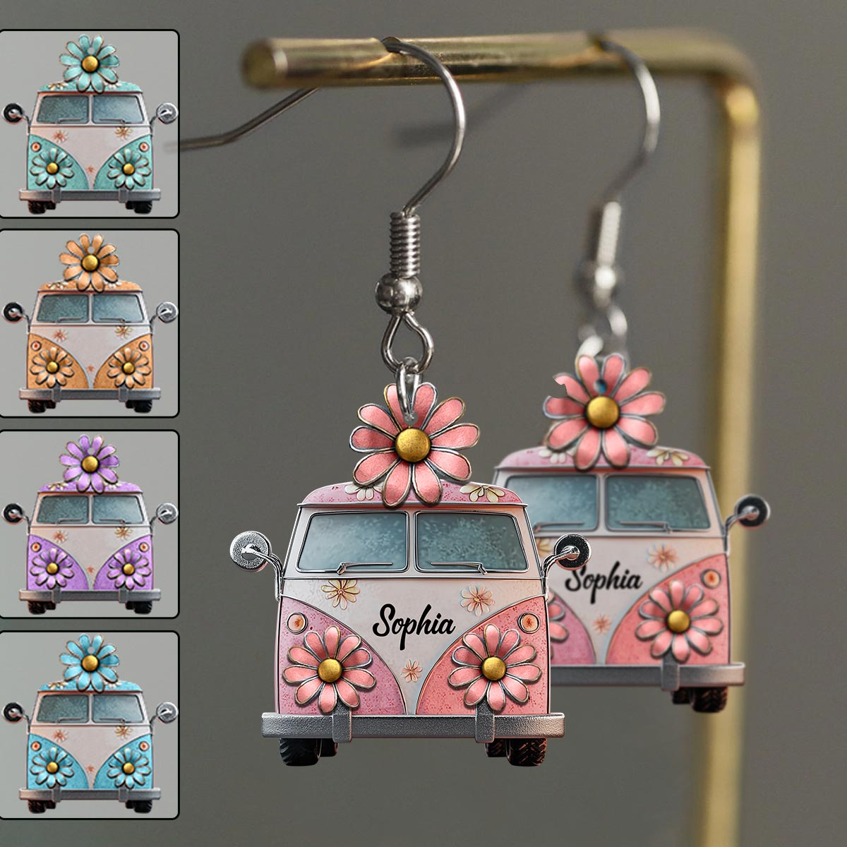 Hippie Soul – Personalisierte Hippie-Ohrringe