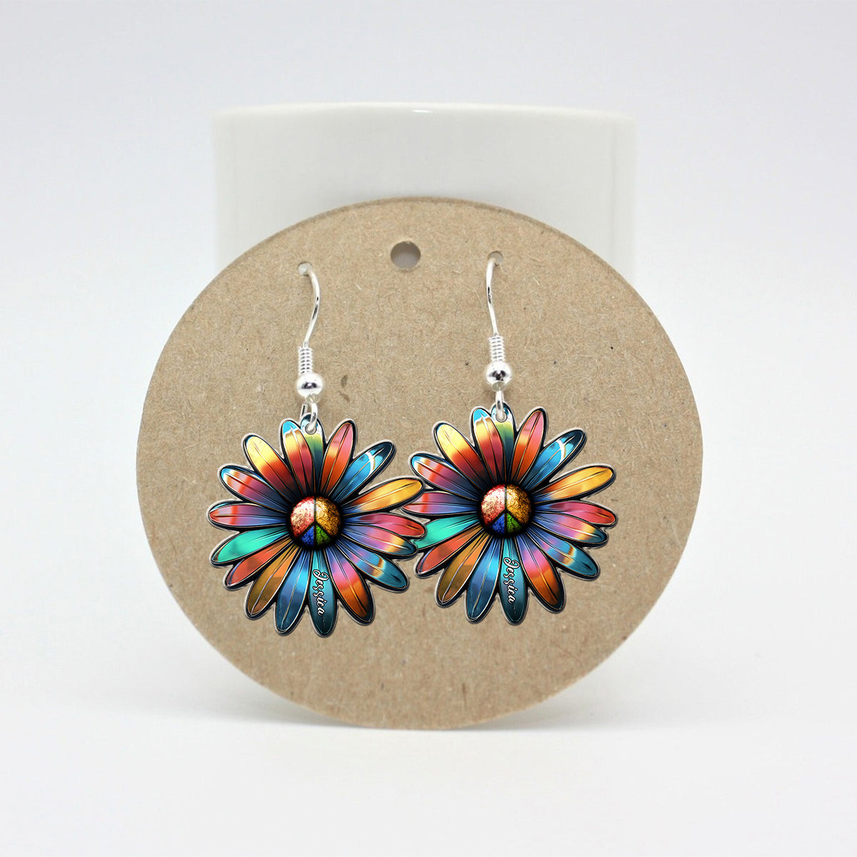 Hippie Soul – Personalisierte Hippie-Ohrringe