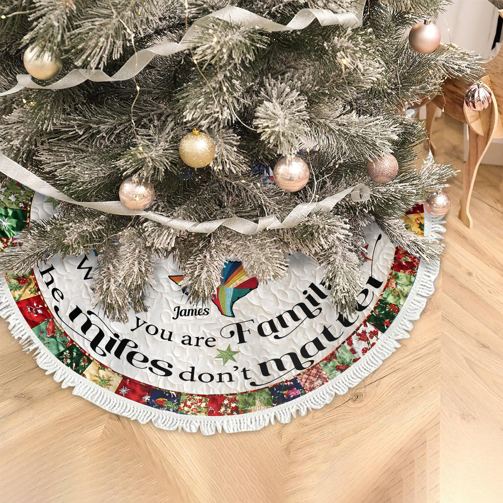Quand vous êtes en famille - Jupe d'arbre généalogique personnalisée