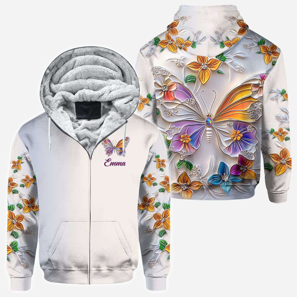 Atemberaubender Schmetterling – personalisiertes T-Shirt mit Schmetterlingsmotiv
