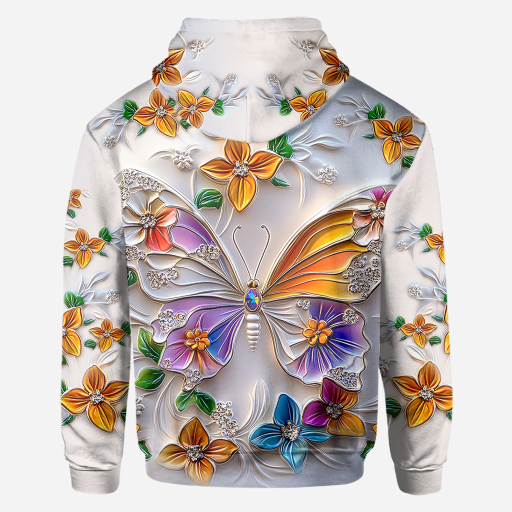 Atemberaubender Schmetterling – personalisiertes T-Shirt mit Schmetterlingsmotiv