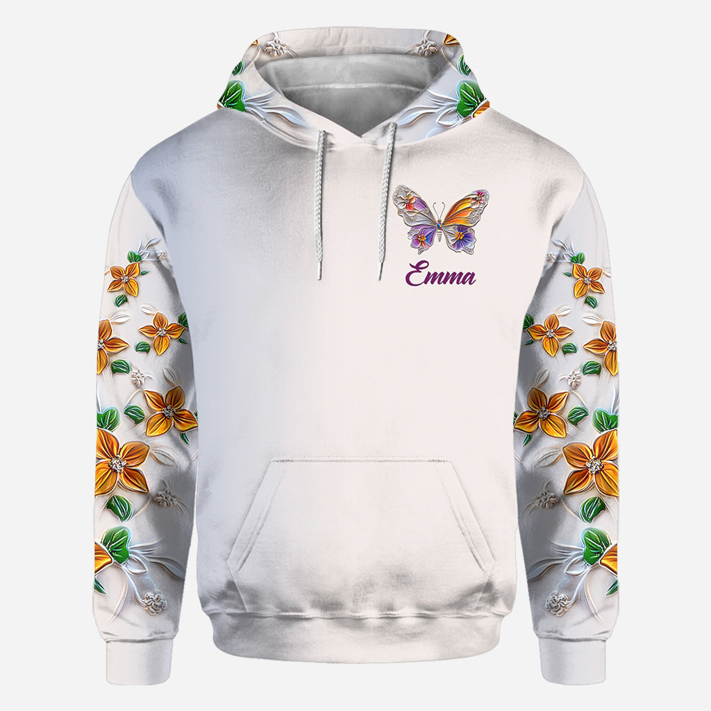 Atemberaubender Schmetterling – personalisiertes T-Shirt mit Schmetterlingsmotiv