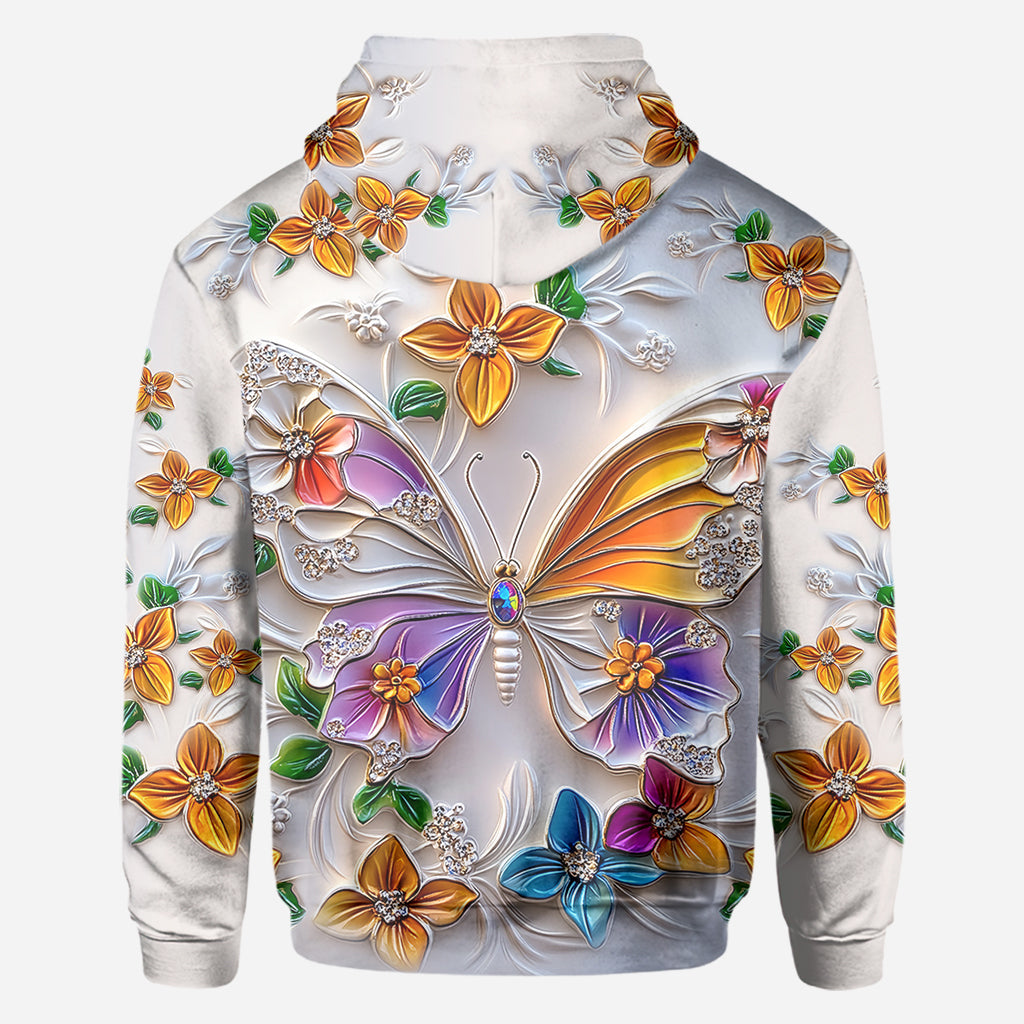 Atemberaubender Schmetterling – personalisiertes T-Shirt mit Schmetterlingsmotiv