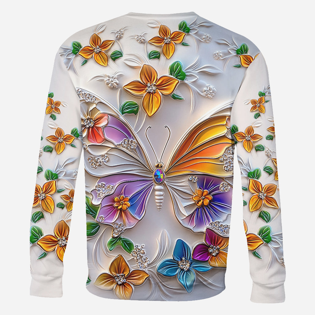 Atemberaubender Schmetterling – personalisiertes T-Shirt mit Schmetterlingsmotiv