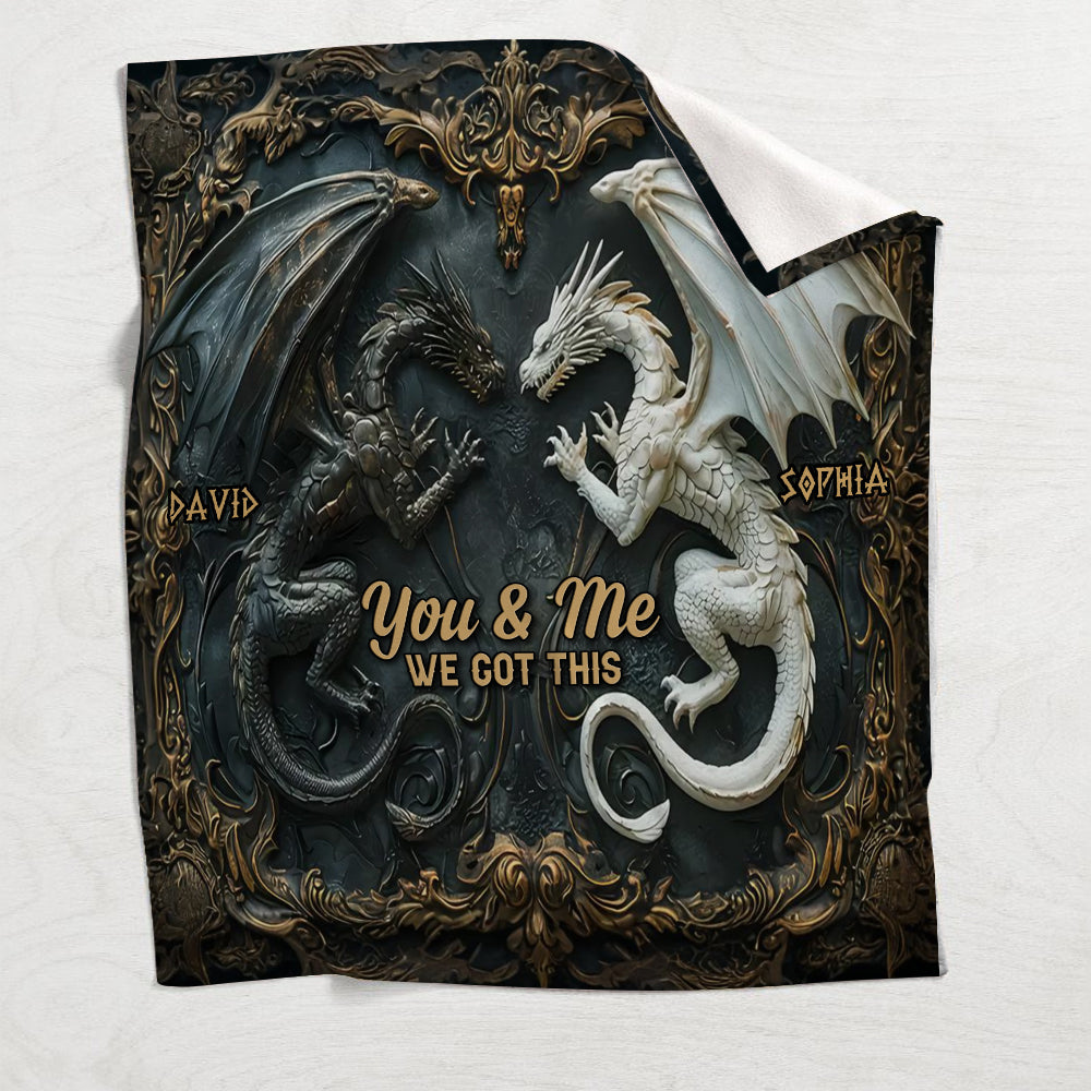 Toi et moi, on gère ! - Couverture Dragon personnalisée
