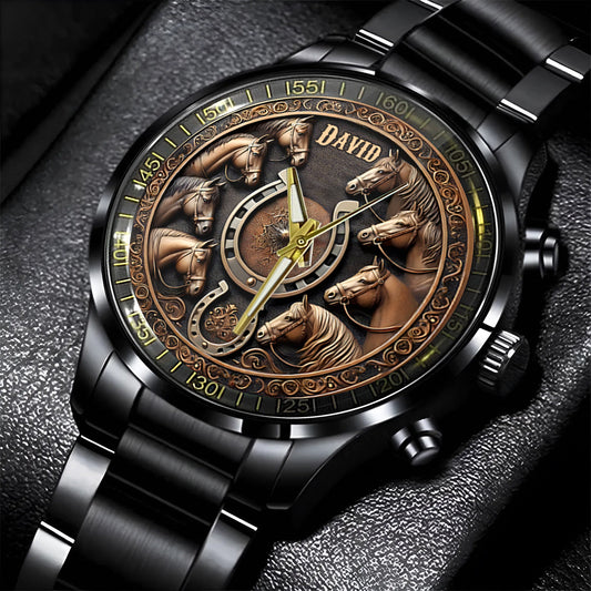Horse Lovers - Personalized Horse Hand Watch