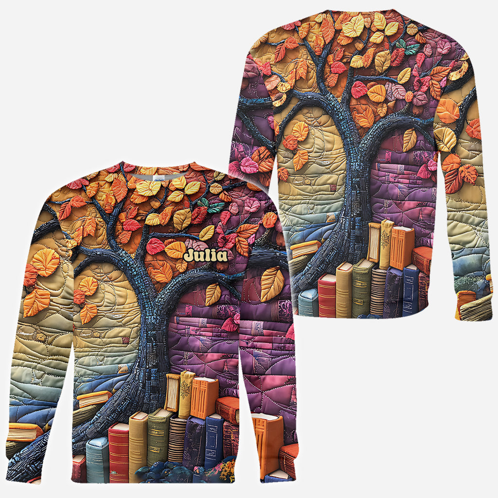 T-shirt personnalisé Love Readings - Livre sur toute la surface