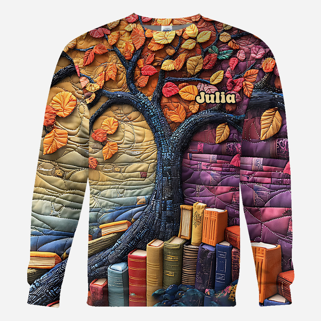 T-shirt personnalisé Love Readings - Livre sur toute la surface