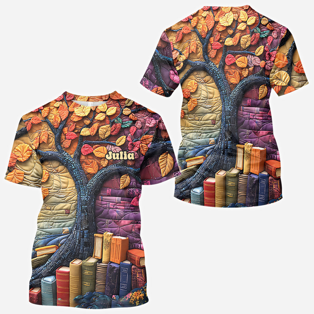 T-shirt personnalisé Love Readings - Livre sur toute la surface