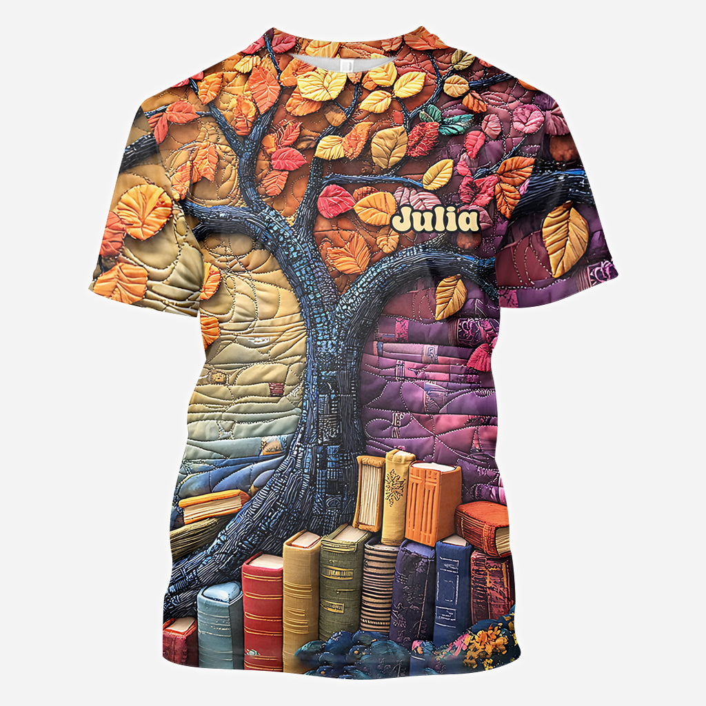 T-shirt personnalisé Love Readings - Livre sur toute la surface