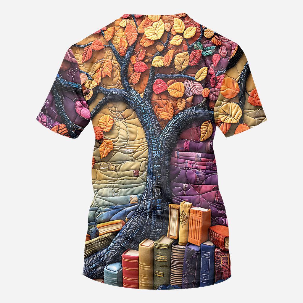 T-shirt personnalisé Love Readings - Livre sur toute la surface