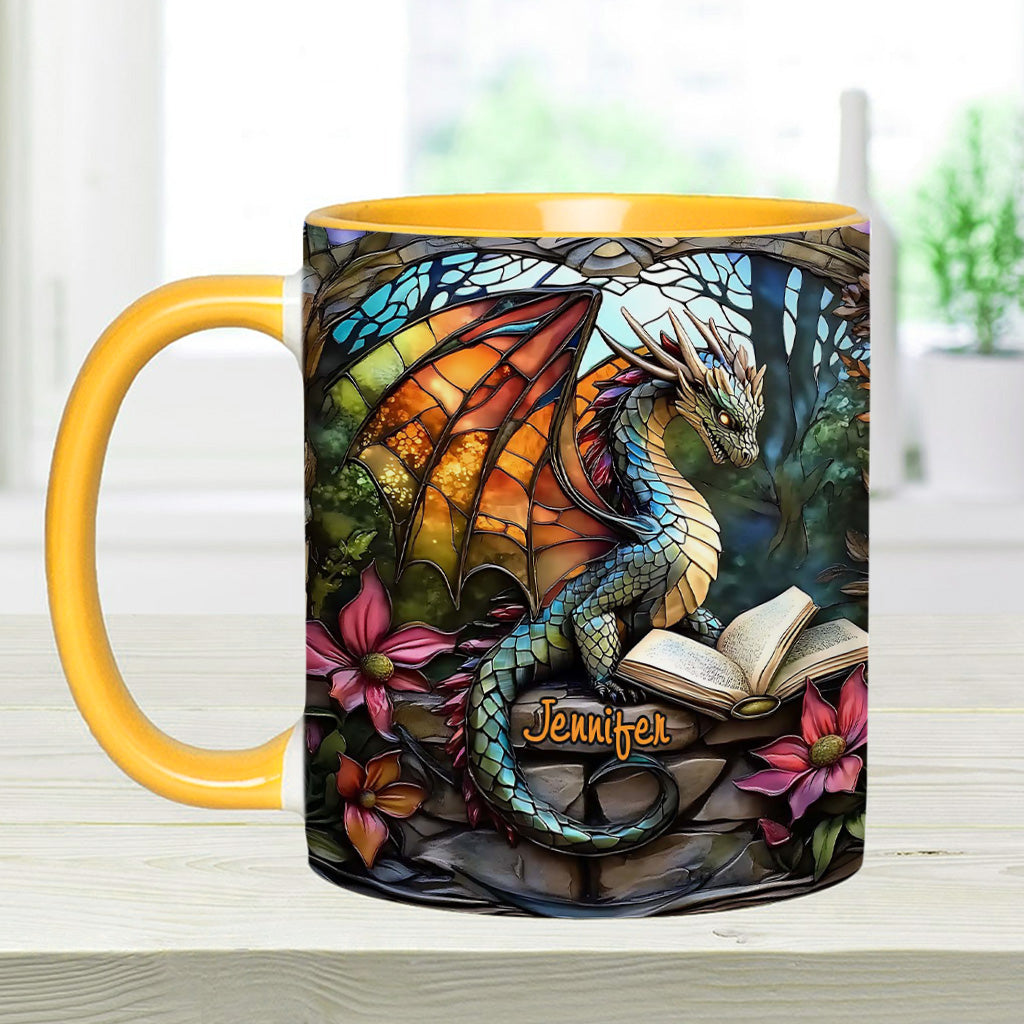 Mug personnalisé « J’adore les dragons »