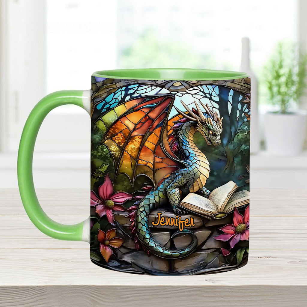 Mug personnalisé « J’adore les dragons »