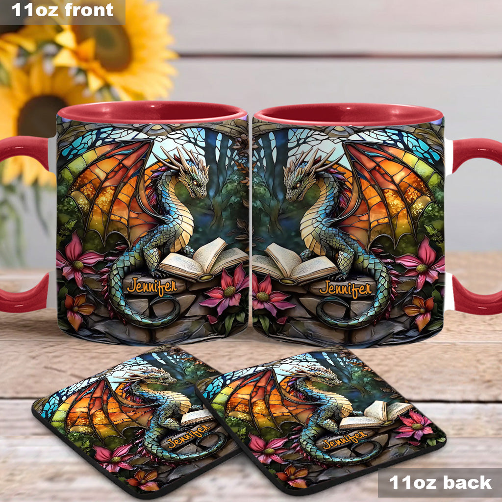 Mug personnalisé « J’adore les dragons »
