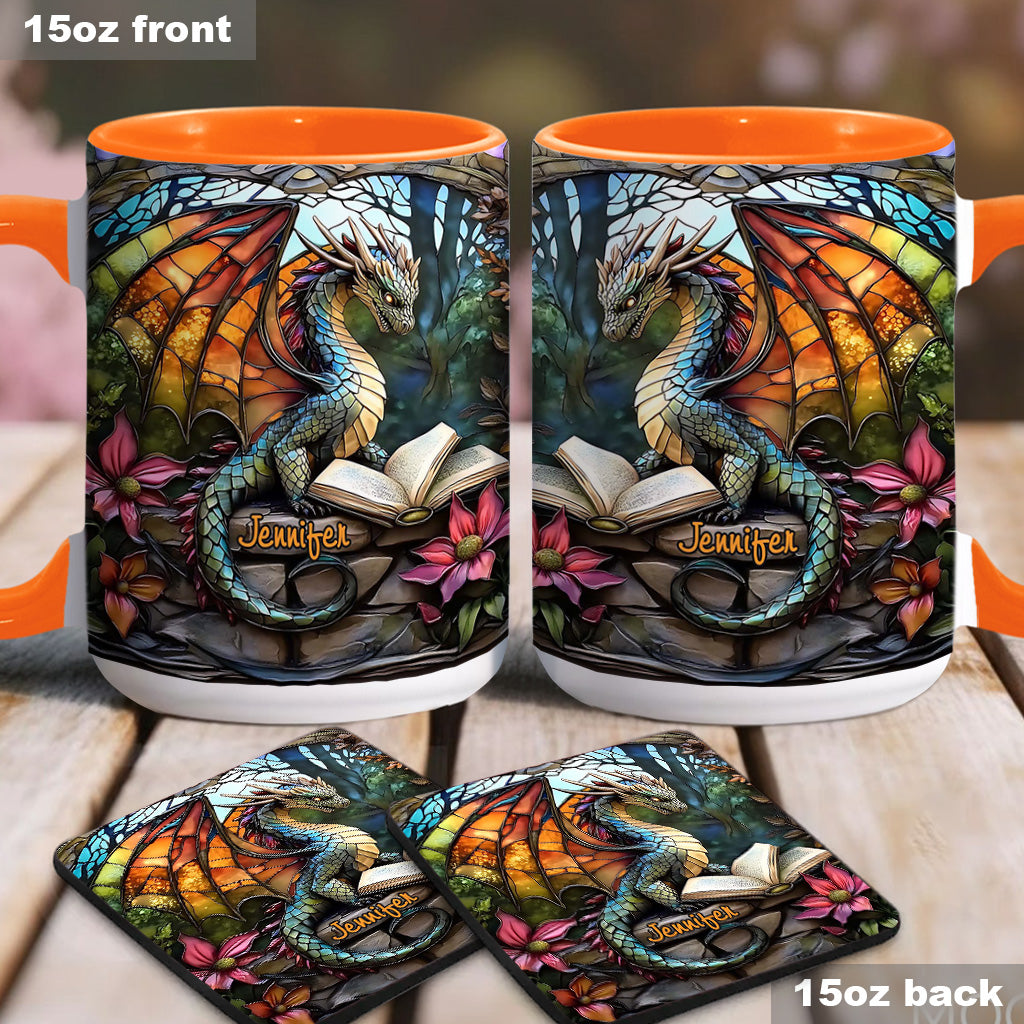 Mug personnalisé « J’adore les dragons »