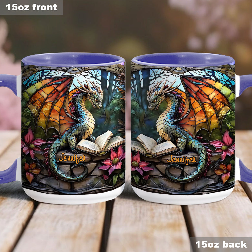 Mug personnalisé « J’adore les dragons »