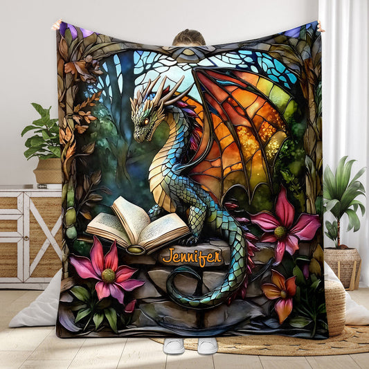 Couverture personnalisée Dragons - J'adore les dragons