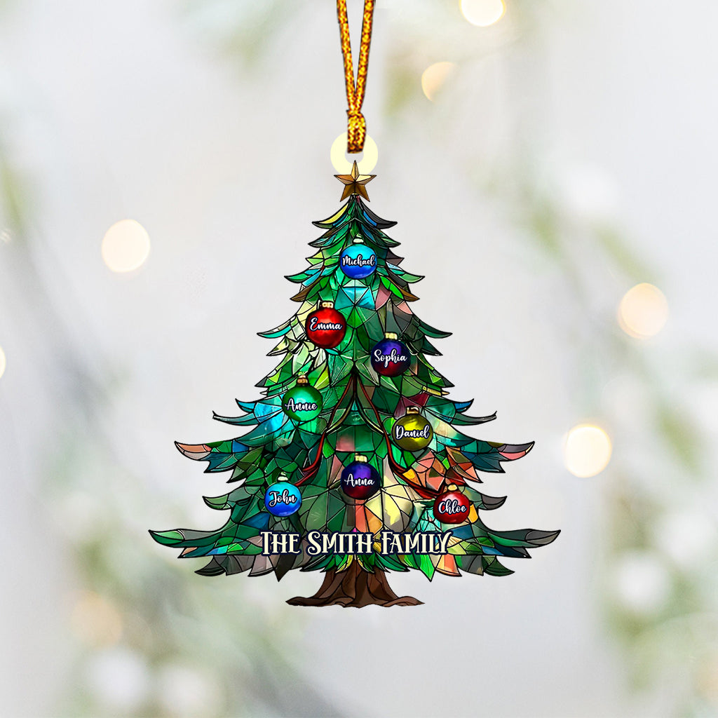 Familienweihnachten – Personalisierter Familienschmuck