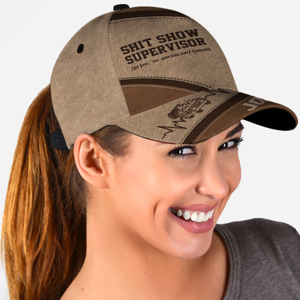 Superviseur de la galère - Casquette classique personnalisée pour collègues