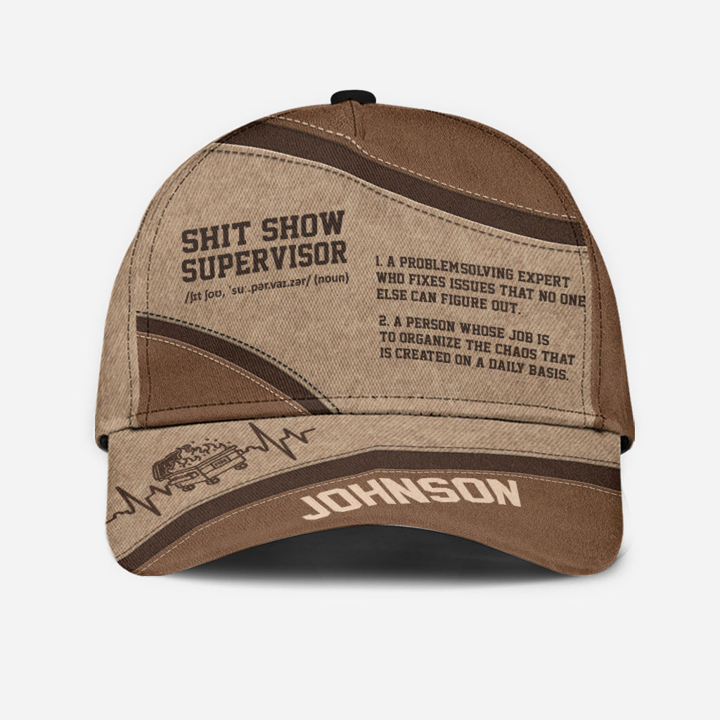 Superviseur de la galère - Casquette classique personnalisée pour collègues