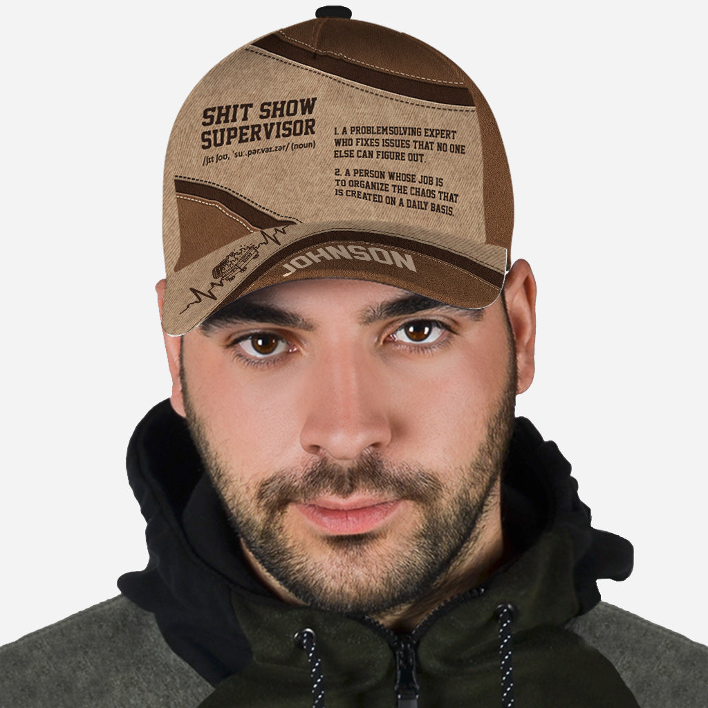 Superviseur de la galère - Casquette classique personnalisée pour collègues