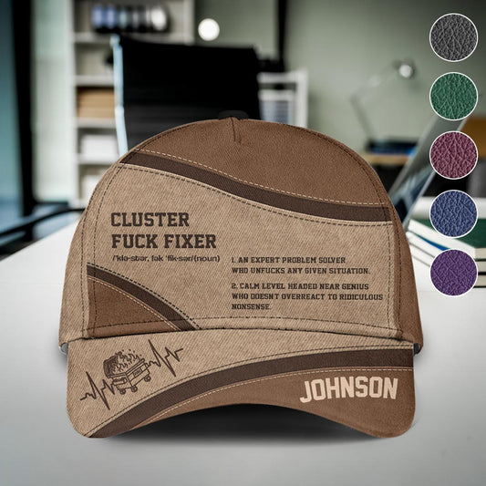 Réparateur de problèmes - Casquette classique personnalisée pour collègues