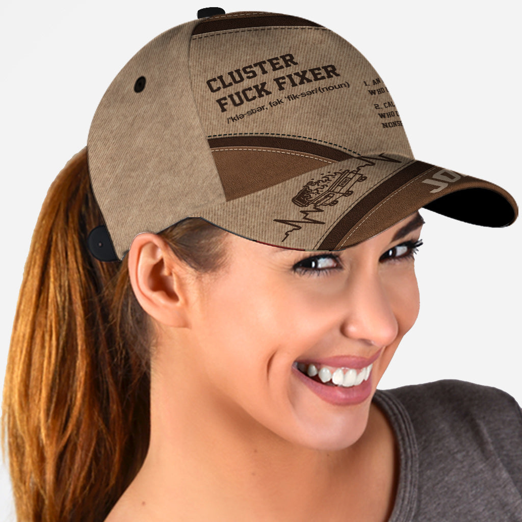 Réparateur de problèmes - Casquette classique personnalisée pour collègues