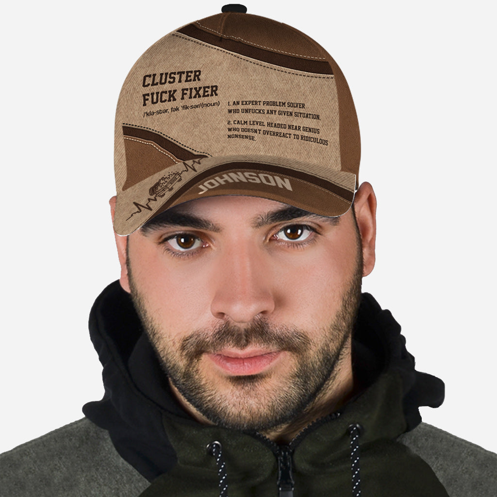 Réparateur de problèmes - Casquette classique personnalisée pour collègues